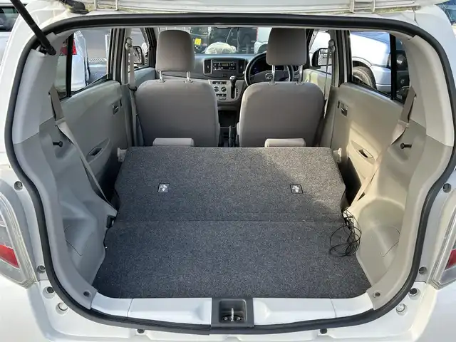 ダイハツ ミラ イース X 宮城県 2013(平25)年 13.1万km パールホワイトⅢ 純正14インチアルミホイール/純正CDオーディオ/ヘッドライトレベライザー/リモコンキー/アイドリングストップ/電動格納ミラー/純正フロアマット/ドアバイザー/Wエアバッグ