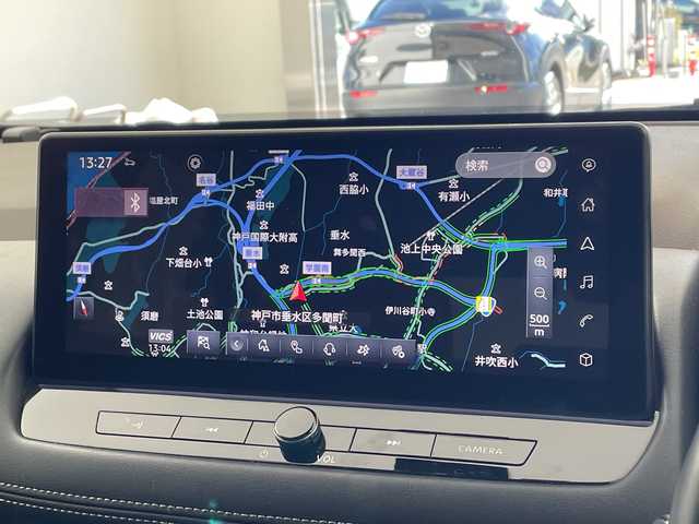 日産 エクストレイル X 兵庫県 2022(令4)年 2.6万km ダイヤモンドブラック ・プロパイロット/・ハンドル支援機能/・車線逸脱警報/・車線逸脱防止支援/・後側方車両検知警報/・後側方衝突防止支援/・前方衝突防止支援/・踏み間違い衝突防止支援/・標識認識機能/・ルート減速支援/・前後ソナー（移動物検知）/・後退時車両検知警報/・ふらつき警報/・レーダークルーズコントロール/・オートハイビーム/・デジタルインナーミラー/・12.3インチメーカーナビ＆フルセグ＆BT＆USB/・アラウンドビューモニター/・純正前後ドライブレコーダー/・ステアリングリモコン/・ステアリングヒーター/・前席シートヒーター/・ビルトインETC2.0/・スマートキー/・プッシュスタート/・AC100V/・電子パーキング/・オートホールド/・LEDヘッドライト/・オートライト/・フロアマット/・社外18インチアルミホイール