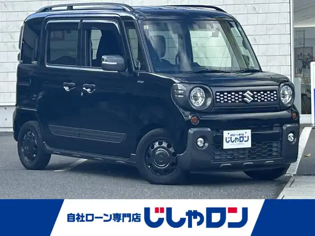 スズキ スペーシア ギア HYBRID XZ 岡山県 2020(令2)年 12万km ブルーイッシュブラックパール3 (株)IDOMが運営する【じしゃロン岡山店】の自社ローン対象車両になります。こちらは現金ご利用時の価格です。自社ローンご希望の方は別途その旨お申付け下さい。/＊純正ナビ/＊フルセグ/＊プッシュスタート/＊スマートキー/＊ETC/＊両側パワースライド/＊クルーズコントロール