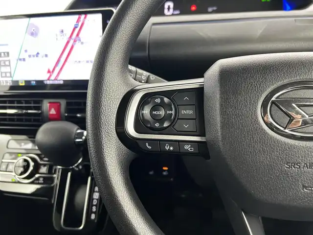 ダイハツ タント カスタム X スタイルセレクション 千葉県 2021(令3)年 2.9万km レーザーブルークリスタルシャイン 禁煙車/純正9インチナビ/・NSZN-Y71DS/・CD/DVD/BT/フルセグ/全方位カメラ/車線逸脱警報/両側パワースライドドア/ハーフレザーシート/前席シートヒーター/運転席ロングスライドシート/コーナーセンサー/LEDヘッドライト/オートライト/オートハイビーム/フォグライト/サイド＆カーテンエアバッグ/純正14インチアルミホイール/スマートキー/ビルトインETC