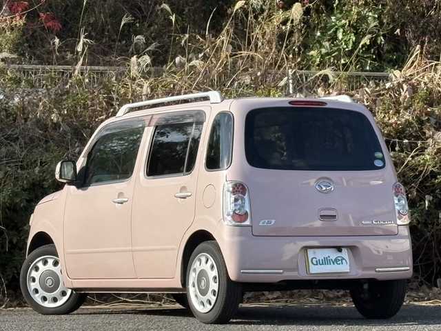 ダイハツ ミラ ココア プラスX 大分県 2013(平25)年 12.3万km ムースピンクパール 社外メモリーナビ/地デジ/Bluetooth/DVD/スマートキー/アイドリングストップ