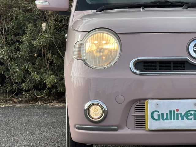 ダイハツ ミラ ココア プラスX 大分県 2013(平25)年 12.3万km ムースピンクパール 社外メモリーナビ/地デジ/Bluetooth/DVD/スマートキー/アイドリングストップ