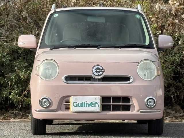 ダイハツ ミラ ココア プラスX 大分県 2013(平25)年 12.3万km ムースピンクパール 社外メモリーナビ/地デジ/Bluetooth/DVD/スマートキー/アイドリングストップ