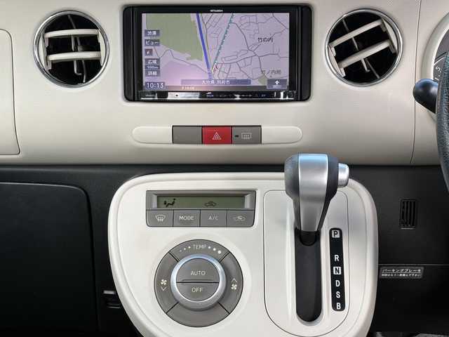 ダイハツ ミラ ココア プラスX 大分県 2013(平25)年 12.3万km ムースピンクパール 社外メモリーナビ/地デジ/Bluetooth/DVD/スマートキー/アイドリングストップ