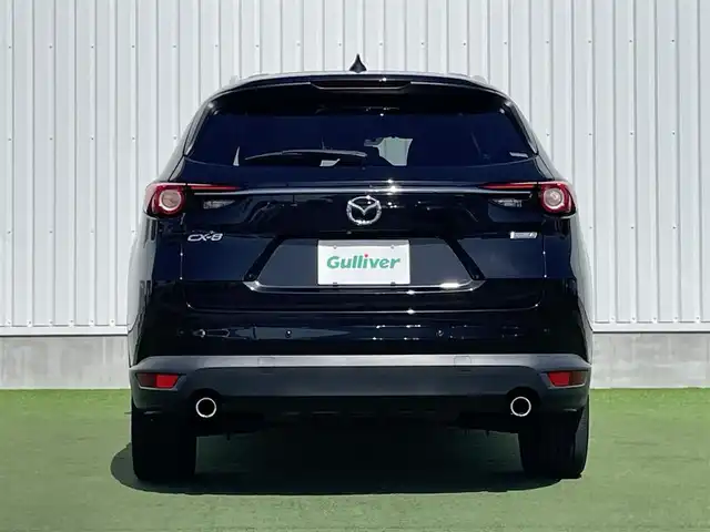 マツダ ＣＸ－８ XD Lパッケージ 香川県 2017(平29)年 5.8万km ジェットブラックマイカ アルパインフリップダウンモニター/純正ナビ/（CD/DVD/BT/USB/フルセグTV）/全方位カメラ/ETC/アダプティブクルーズコントロール/レザーシート/運転席メモリーシート/LEDヘッドライト/フォグランプ/革巻きステアリング/ステアリングスイッチ/ステアリングヒーター/プッシュスタート/オートブレーキホールド/電動パーキングブレーキ/スマートキー/スペアキー1本/純正19インチアルミホイール