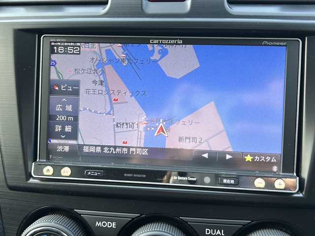スバル フォレスター 2．0XT アイサイト 富山県 2013(平25)年 6.7万km サテンホワイトパール ワンオーナー/衝突軽減ブレーキ/社外ナビ　bluetooth dvd cd フルセグTV/LEDヘッドライト/D＋N席パワーシート/ハーフレザー/純正18インチアルミホイル/純正フロアマット/純正ドアバイザー/パドルシフト/ステアリングスイッチ/ビルドインETC/取扱説明書/保証書