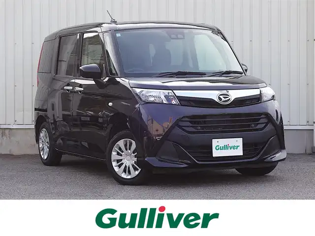 ダイハツ トール X SAⅢ 山形県 2020(令2)年 7.2万km ブラックマイカメタリック 4WD/衝突被害軽減システム/純正メモリナビ/　　【CD DVD BT】/バックカメラ/パワースライドドア/イージークローザードア/オートヘッドライト/ドライブレコーダー/アイドリングストップ/コーナーセンサー/ステアリングスイッチ/電動格納ミラー/スマートキー/ETC