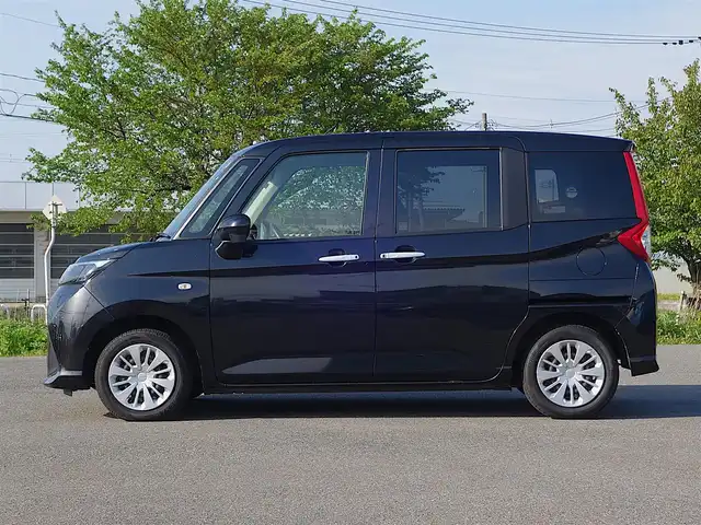 ダイハツ トール X SAⅢ 山形県 2020(令2)年 7.2万km ブラックマイカメタリック 4WD/衝突被害軽減システム/純正メモリナビ/　　【CD DVD BT】/バックカメラ/パワースライドドア/イージークローザードア/オートヘッドライト/ドライブレコーダー/アイドリングストップ/コーナーセンサー/ステアリングスイッチ/電動格納ミラー/スマートキー/ETC