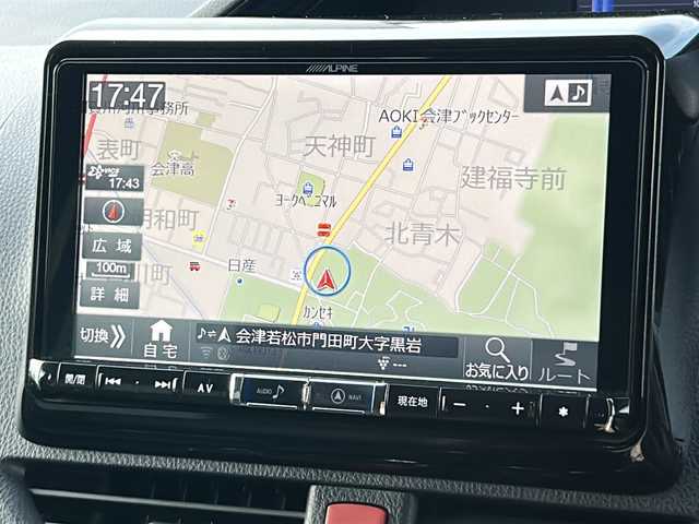 トヨタ エスクァイア ハイブリッド Gi 福島県 2018(平30)年 12.1万km スパークリングブラックパールクリスタルシャイン セーフティセンス　ＡＬＰＩＮＥ９インチナビ　ＡＬＰＩＮＥフリップダウンモニター　ダブルゾーン再生　両側電動スライド　ワイパーデアイサー　バックＣ　フルセグ　シートヒーター　ＵＳＢポート４個　クルコン