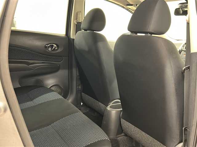 日産 ノート XVセレ +セーフ 道央・札幌 2014(平26)年 5万km ダークメタルグレー /純正CDオーディオ//前後ドライブレコーダー//フォグランプ//横滑り防止装置//レーンキープアシスト//衝突被害軽減システム//パワーステアリング//パワーウィンドウ//純正ドアバイザー//社外アルミホイール14インチ//純正LEDライト//コーナーセンサー//ダブルエアバック//アイドリングストップ//スマートキー//スペアキー1本//エンジンスタートボタン//純正フロアマット//オートエアコン