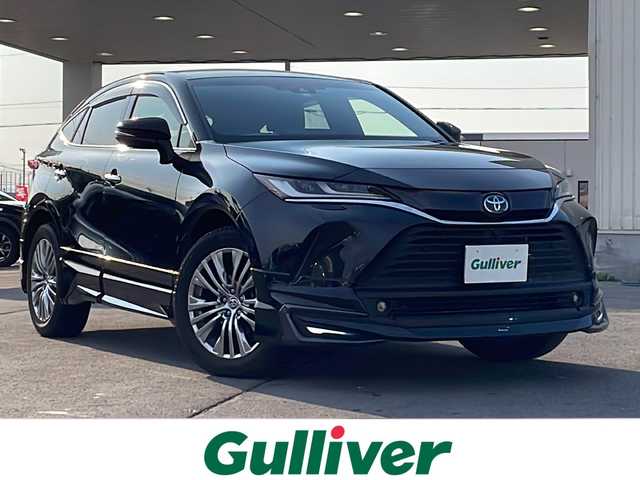 トヨタ ハリアー ハイブリッド Z レザーパッケージ 道北・旭川 2020(令2)年 6.3万km プレシャスブラックパール 4WD/寒冷地仕様/モデリスタエアロ/純正ナビ(USB/BT/フルセグTV)/全方位カメラ/JBLプレミアムサウンド/電動リアゲート/レザーシート/前席シートヒーター/エアシート/オートライト/オートハイビーム/横滑り防止/レーダークルーズコントロール/ミラーヒーター/レーンキープアシスト/ハンドルヒーター/ETC2.0/ウィンカーミラー/フォグランプ/社外AW付き夏タイヤ積込/取説/フロアマット/ドアバイザー
