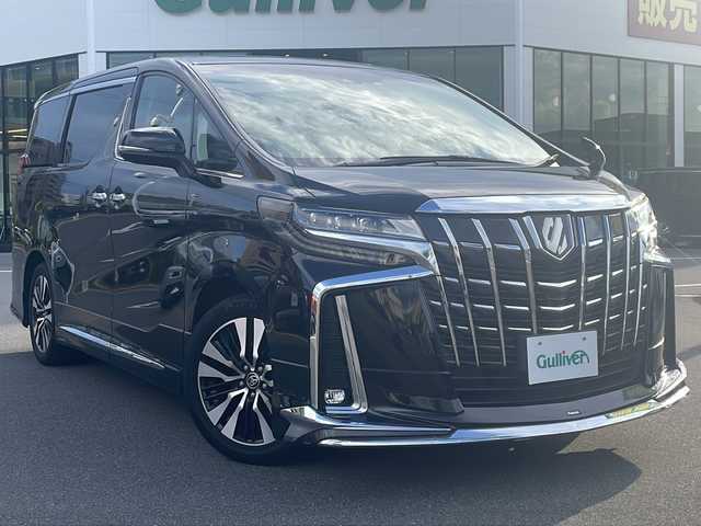 トヨタ アルファード S Cパッケージ 長野県 2020(令2)年 3.8万km ブラック サンルーフ/黒革シート/モデリスタエアロ/ディスプレイオーディオ/BluetoothAudio/バックカメラ/純正フリップダウンモニター/純正１８インチアルミホイール/ブラインドスポットモニタリング/クルーズコントロール（追従可）/シーケンシャルウインカー/両側電動スライドドア/デジタルインナーミラー/ステアリングヒーター/前席パワーシート/LEDヘッドライト/電動リアゲート/ビルトインETC/前後ドラレコ/エアーシート/スマートキー