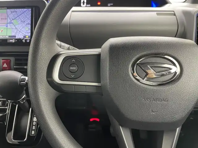 ダイハツ タント カスタム X 岡山県 2019(令1)年 4万km ブラックマイカメタリック 社外ナビ/・型番:AVIC-RZ002/（AM/FM/BT/USB）/バックカメラ/両側パワースライドドア/LEDヘッドライト/オートライト/コーナーセンサー(前後）/合皮コンビシート/運転席ロングスライド/純正14インチアルミホイール/カーテンエアバッグ/ISOFIX/後席サンシェイド/チルトステアリング/シートリフター/ウインカーミラー/ドアバイザー