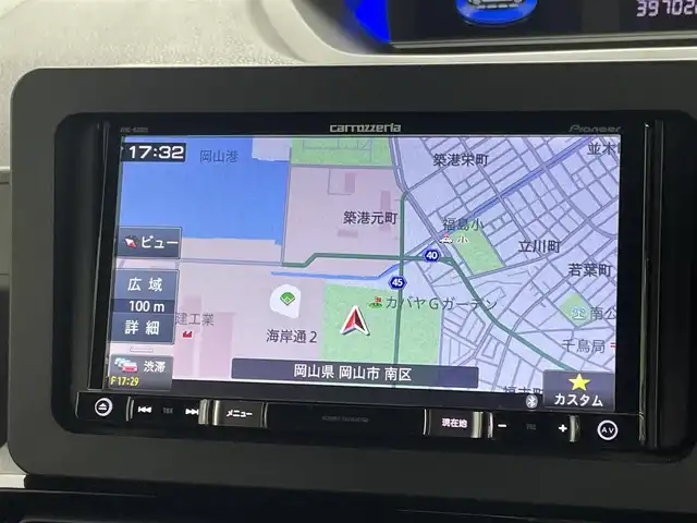 ダイハツ タント カスタム X 岡山県 2019(令1)年 4万km ブラックマイカメタリック 社外ナビ/・型番:AVIC-RZ002/（AM/FM/BT/USB）/バックカメラ/両側パワースライドドア/LEDヘッドライト/オートライト/コーナーセンサー(前後）/合皮コンビシート/運転席ロングスライド/純正14インチアルミホイール/カーテンエアバッグ/ISOFIX/後席サンシェイド/チルトステアリング/シートリフター/ウインカーミラー/ドアバイザー