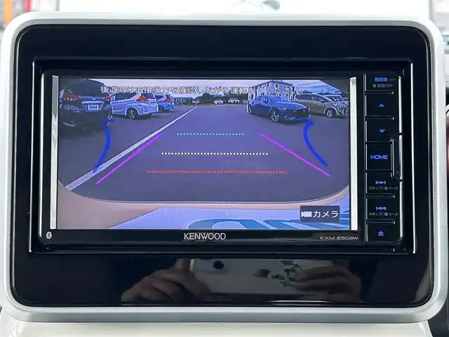 スズキ スペーシア HYBRID X 兵庫県 2018(平30)年 7万km シフォンアイボリーM ナビ/フルセグTV/BTオーディオ/CD/DVD/バックカメラ/ETC/両側パワースライドドア/シートヒーター/セーフティサポート/ヘッドライトレベライザ/純正フロアマット/純正ドアバイザー/横滑り防止装置/レーンキープアシスト/コーナーセンサー