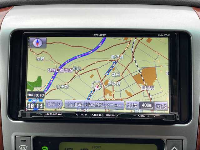 トヨタ アルファード Ｖ MZ 富山県 2004(平16)年 8.9万km ダークグレーマイカメタリック 4WD/社外SDナビ/フルセグ/Bluetooth/バックカメラ/ETC/両側パワースライドドア/イージークローザーリアゲート/レーンアシスト/社外19インチAW