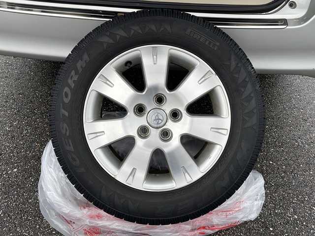 トヨタ アルファード Ｖ MZ 富山県 2004(平16)年 8.9万km ダークグレーマイカメタリック 4WD/社外SDナビ/フルセグ/Bluetooth/バックカメラ/ETC/両側パワースライドドア/イージークローザーリアゲート/レーンアシスト/社外19インチAW