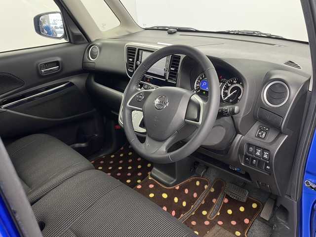 日産 デイズ ルークス ハイウェイスターX Gパッケージ 栃木県 2016(平28)年 2.6万km オーシャンブルーP 純正ナビ/（CD/DVD/AM/FM）/衝突軽減システム/アラウンドビューモニター/全周囲カメラ/横滑り防止/両側パワースライドドア/アイドリングストップ/オートマチックハイビーム/電動格納ミラー/ビルトインETC/ドライブレコーダー/純正アルミホイール/社外フロアマット/ステアリングスイッチ/プッシュスタート/スマートキー