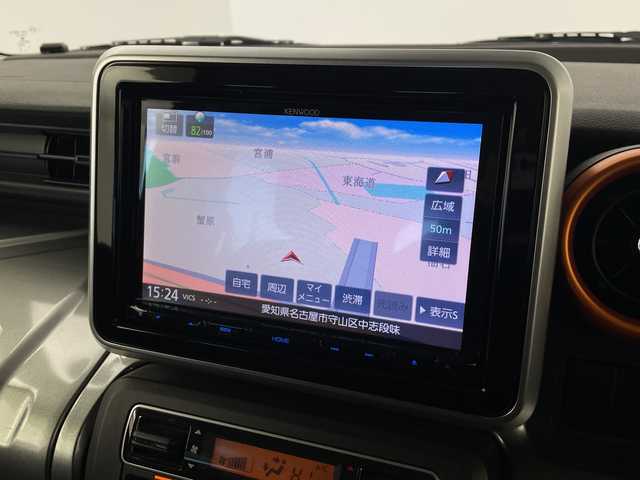 スズキ スペーシア ギア HYBRID XZ 愛知県 2021(令3)年 1.5万km フェニックスレッドパール/ガンメタリック2トーンルーフ 純正8インチナビ/【Bluetooth/フルセグTV/CD/DVD/USB/AM/FM】/両側パワースライドドア/レーダークルーズコントロール/衝突被害軽減ブレーキ/レーンアシスト/アイドリングストップ/コーナーセンサー/横滑り防止装置/前席シートヒーター/サーキュレーター/サンシェード/ETC/純正フロアマット/オートエアコン/プッシュスタート/スマートキー/ステアリングスイッチ/電動格納ミラー/ドアバイザー/LEDオートライト