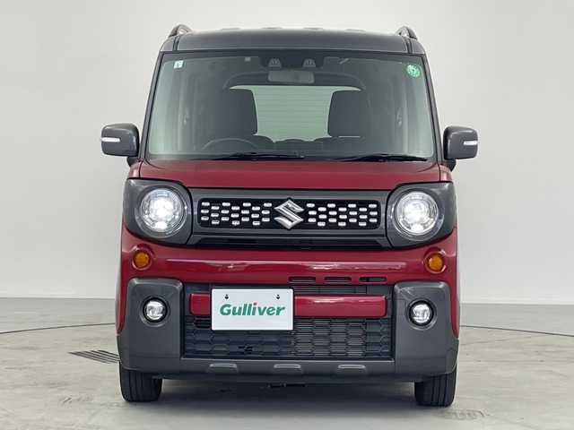 スズキ スペーシア ギア HYBRID XZ 愛知県 2021(令3)年 1.5万km フェニックスレッドパール/ガンメタリック2トーンルーフ 純正8インチナビ/【Bluetooth/フルセグTV/CD/DVD/USB/AM/FM】/両側パワースライドドア/レーダークルーズコントロール/衝突被害軽減ブレーキ/レーンアシスト/アイドリングストップ/コーナーセンサー/横滑り防止装置/前席シートヒーター/サーキュレーター/サンシェード/ETC/純正フロアマット/オートエアコン/プッシュスタート/スマートキー/ステアリングスイッチ/電動格納ミラー/ドアバイザー/LEDオートライト