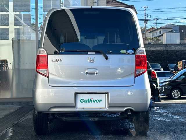 ホンダ ライフ G HIDスマートスペシャル 宮城県 2012(平24)年 9.9万km アラバスターシルバーメタリック 4WD/社外SDナビ/ワンセグTV/CD/USB/FM/AM/HIDヘッドライト/電動格納ミラー/ドアバイザー/スマートキー/社外AW付き夏タイヤ/(145/80/R13）
