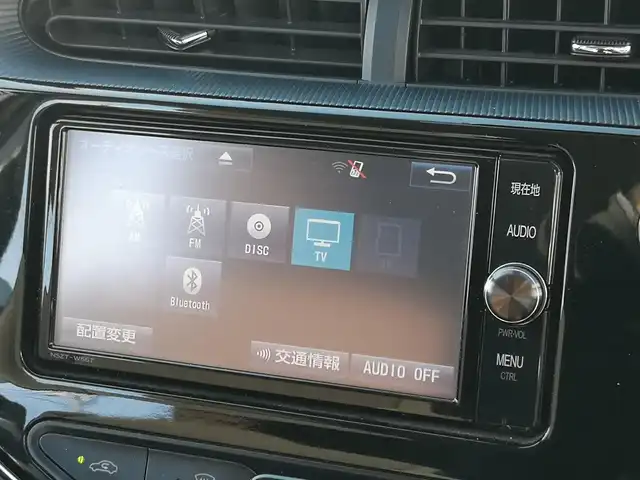 トヨタ アクア S スタイルブラック 茨城県 2018(平30)年 4.6万km ダークブルーマイカ 純正ナビ/【AM・FM・CD・DVD・TV・SD・BT】/Bカメラ/ETC/前後コーナーセンサー/オートライト/Fフォグ/LEDライト/オートハイビーム/ヘッドライトレベライザー/横滑り防止装置/レーンキープアシスト/衝突被害軽減システム/純正フロアマット/社外アルミホイール/電格ミラー/ウインカーミラー