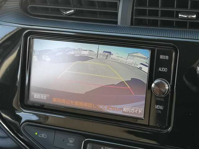 トヨタ アクア S スタイルブラック 茨城県 2018(平30)年 4.6万km ダークブルーマイカ 純正ナビ/【AM・FM・CD・DVD・TV・SD・BT】/Bカメラ/ETC/前後コーナーセンサー/オートライト/Fフォグ/LEDライト/オートハイビーム/ヘッドライトレベライザー/横滑り防止装置/レーンキープアシスト/衝突被害軽減システム/純正フロアマット/社外アルミホイール/電格ミラー/ウインカーミラー