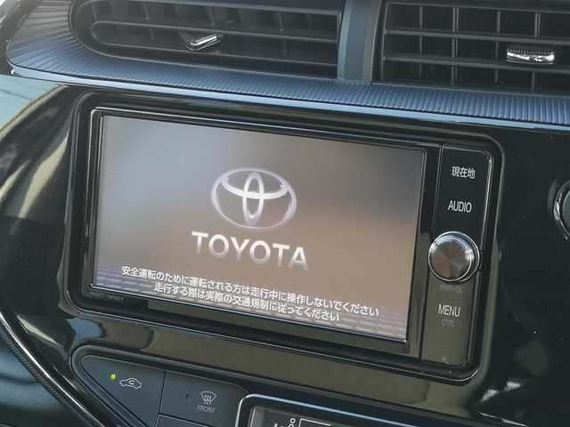 トヨタ アクア S スタイルブラック 茨城県 2018(平30)年 4.6万km ダークブルーマイカ 純正ナビ/【AM・FM・CD・DVD・TV・SD・BT】/Bカメラ/ETC/前後コーナーセンサー/オートライト/Fフォグ/LEDライト/オートハイビーム/ヘッドライトレベライザー/横滑り防止装置/レーンキープアシスト/衝突被害軽減システム/純正フロアマット/社外アルミホイール/電格ミラー/ウインカーミラー