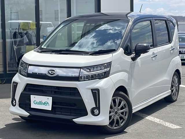 ダイハツ ムーヴ カスタム RS ハイパー SAⅢ 道東・釧路十勝 2020(令2)年 4.2万km ブラックマイカメタリック/パールホワイトⅢ 2トーン ・ワンオーナー/・純正OPナビ/　（CD＆DVD＆TV＆AM＆FM＆BT＆HDMI）/・衝突軽減システム/・横滑り防止装置/・アイドリングストップ/・ウインカーミラー/・シートヒーター（D）/・オートライト/・オートマチックハイビーム/・LEDヘッドライト/・夏タイヤ　純正AW（165/55R15）/・360°カメラ/・ドライブレコーダー/・電格ミラー/・ウインカードアミラー