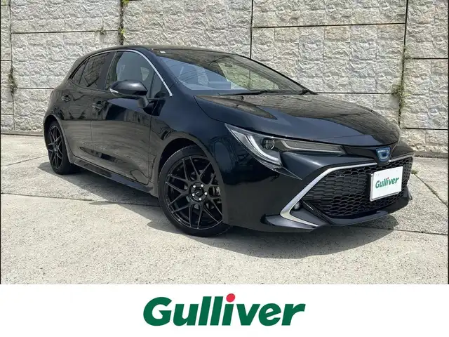 トヨタ カローラ スポーツ ハイブリッドG スタイルPKG 長崎県 2020(令2)年 4.3万km アティチュードブラックマイカ 純正ディスプレイオーディオ/（CD/DVD/BT）/バックカメラ/レーダークルーズコントロール/ロードサインアシスト/レーンアシスト/パーキングサポートブレーキ/社外18インチAW/ETC/前後ドラレコ/プッシュスタート/アイドリングストップ/スペアキー/取扱説明書/保証書