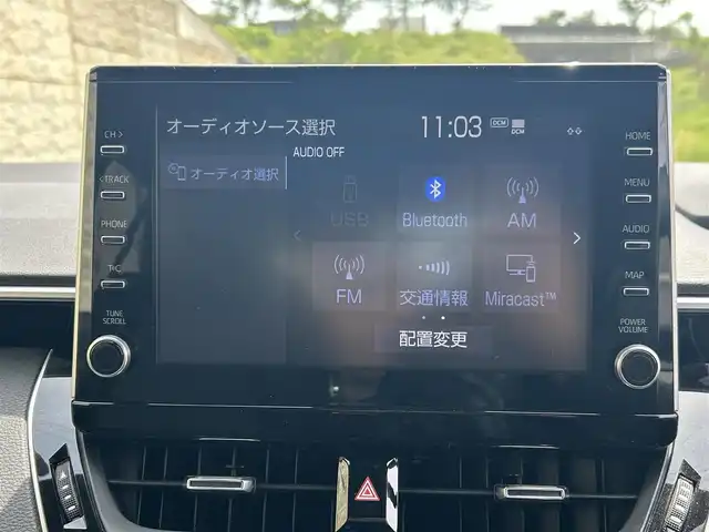 トヨタ カローラ スポーツ ハイブリッドG スタイルPKG 長崎県 2020(令2)年 4.3万km アティチュードブラックマイカ 純正ディスプレイオーディオ/（CD/DVD/BT）/バックカメラ/レーダークルーズコントロール/ロードサインアシスト/レーンアシスト/パーキングサポートブレーキ/社外18インチAW/ETC/前後ドラレコ/プッシュスタート/アイドリングストップ/スペアキー/取扱説明書/保証書