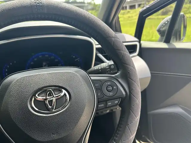 トヨタ カローラ スポーツ ハイブリッドG スタイルPKG 長崎県 2020(令2)年 4.3万km アティチュードブラックマイカ 純正ディスプレイオーディオ/（CD/DVD/BT）/バックカメラ/レーダークルーズコントロール/ロードサインアシスト/レーンアシスト/パーキングサポートブレーキ/社外18インチAW/ETC/前後ドラレコ/プッシュスタート/アイドリングストップ/スペアキー/取扱説明書/保証書
