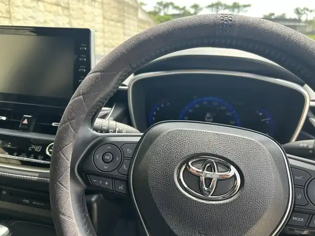 トヨタ カローラ スポーツ ハイブリッドG スタイルPKG 長崎県 2020(令2)年 4.3万km アティチュードブラックマイカ 純正ディスプレイオーディオ/（CD/DVD/BT）/バックカメラ/レーダークルーズコントロール/ロードサインアシスト/レーンアシスト/パーキングサポートブレーキ/社外18インチAW/ETC/前後ドラレコ/プッシュスタート/アイドリングストップ/スペアキー/取扱説明書/保証書