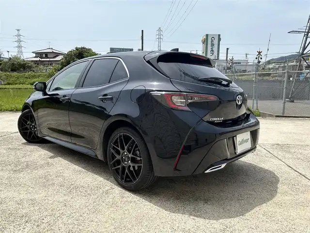 トヨタ カローラ スポーツ ハイブリッドG スタイルPKG 長崎県 2020(令2)年 4.3万km アティチュードブラックマイカ 純正ディスプレイオーディオ/（CD/DVD/BT）/バックカメラ/レーダークルーズコントロール/ロードサインアシスト/レーンアシスト/パーキングサポートブレーキ/社外18インチAW/ETC/前後ドラレコ/プッシュスタート/アイドリングストップ/スペアキー/取扱説明書/保証書