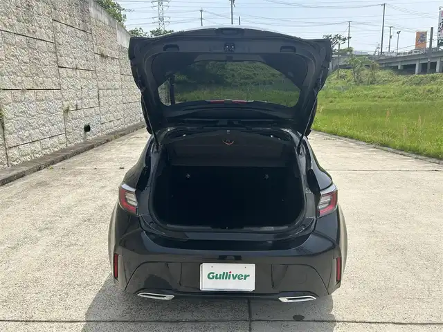 トヨタ カローラ スポーツ ハイブリッドG スタイルPKG 長崎県 2020(令2)年 4.3万km アティチュードブラックマイカ 純正ディスプレイオーディオ/（CD/DVD/BT）/バックカメラ/レーダークルーズコントロール/ロードサインアシスト/レーンアシスト/パーキングサポートブレーキ/社外18インチAW/ETC/前後ドラレコ/プッシュスタート/アイドリングストップ/スペアキー/取扱説明書/保証書