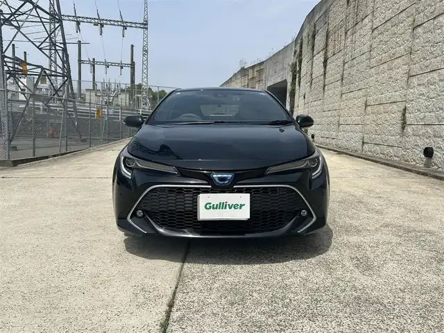 トヨタ カローラ スポーツ ハイブリッドG スタイルPKG 長崎県 2020(令2)年 4.3万km アティチュードブラックマイカ 純正ディスプレイオーディオ/（CD/DVD/BT）/バックカメラ/レーダークルーズコントロール/ロードサインアシスト/レーンアシスト/パーキングサポートブレーキ/社外18インチAW/ETC/前後ドラレコ/プッシュスタート/アイドリングストップ/スペアキー/取扱説明書/保証書