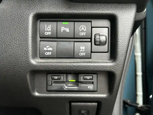 スズキ ハスラー HYBRID G 愛媛県 2022(令4)年 4.5万km デニムブルー ガンメタリック 2トーン ワンオーナー/全周位モニター/純正9インチナビ（Bluetooth/AppleCarPlay/AndroidAudio)/前後ドライブレコーダー/ETC/スズキセーフティサポート/レーンキープアシスト/ハロゲンヘッドライト/オートライト/純正フロアマット/ドアバイザー/アイドリングストップ/横滑り防止装置/スマートキー/プッシュスタート/スペアキー/ABS