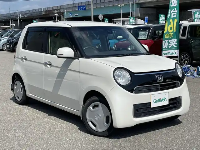ホンダ Ｎ ＯＮＥ G Lパッケージ 石川県 2017(平29)年 7万km プレミアムホワイトパールⅡ 純正メモリーナビ/純正CD/DVD/フルセグTV/バックカメラ/HIDヘッドライト/ETC/スマートキー/プッシュスタート/あんしんパッケージ/ベンチシート/取説