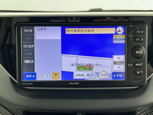 ダイハツ ムーヴ L SAⅡ 鹿児島県 2016(平28)年 4.1万km シルキーブルーP 社外ナビ/（AM/FM/CD/ワンセグ）/衝突軽減システム/ベンチシート/横滑り防止装置/アイドリングストップ/リモコンキー/純正フロアマット/後方コーナーセンサー/ヘッドライトレベライザー/ISOFIX/取扱説明書/保証書