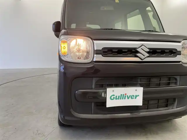 スズキ スペーシア HYBRID X 福井県 2018(平30)年 3.7万km アーバンブラウンパールメタリック 社外ディスプレイーディオ【FH-900DVD】/CD/DVD/Bluetooth/USB/AM/FM/衝突軽減ブレーキ/車線逸脱警報/プッシュスタート /両側パワースライドドア /コーナーセンサー/オートライト /ライトレベライザー /シートヒーター /リアシーリングファン/リアロールサンシェード/サイドバイザー/純正フロアマット