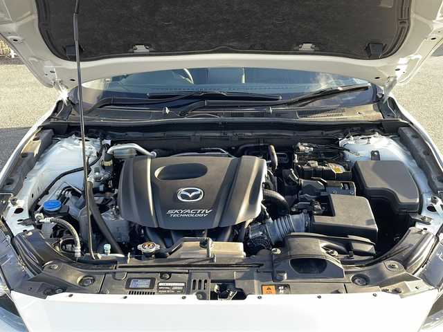 マツダ アクセラ スポーツ 15S 富山県 2014(平26)年 2.4万km スノーフレイクホワイトパールマイカ 禁煙車/純正ナビ/バックカメラ/フルセグ/アイドリングストップ/オートライト/ＬＥＤヘッドライト/フォグランプ/横滑り防止/１６インチ純正アルミホイール/純正フロアマット/ＥＴＣ/保証書・取扱説明