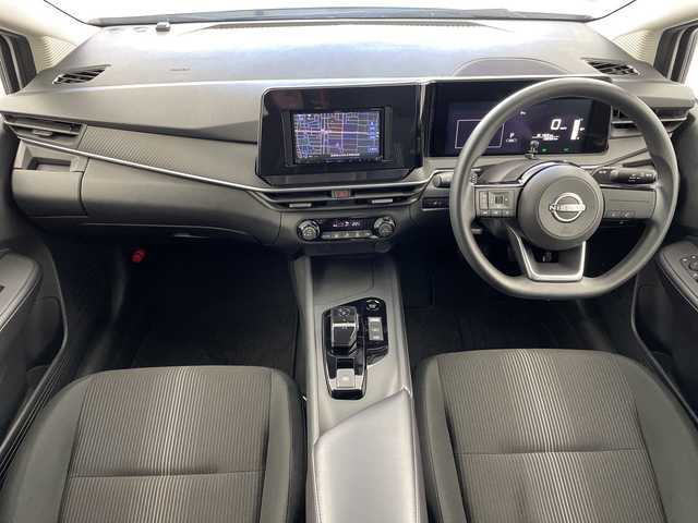 日産 ノート X 岐阜県 2024(令6)年 1.4万km ピュアホワイトパール エマージェンシーブレーキ/KENWOODナビ/（CD/DVD/Bluetooth/SD）/ステアリングスイッチ/プッシュスタート/スマートキー/スペアキー/電子パーキングブレーキ/オートホールド/オートLEDヘッドライト/前方ドライブレコーダー