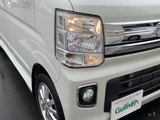 日産 ＮＶ１００クリッパー リオ E 静岡県 2021(令3)年 0.7万km スノーパールホワイト ワンオーナー/エマージェンシーブレーキ/KENWOOD彩速ナビ（MDV-D308BTW）/   AM FM CD Bluetooth SD USB SMARTUSEN/地上デジタルTV/片側パワースライドドア/ミラー型ドライブレコーダー（PR998）/ETC/バックカメラ/リヤソナー/HIDヘッドライト/フロントフォグランプ/純正14インチアルミホイール/シートカバー付/スマートキー×2本/プッシュスタート