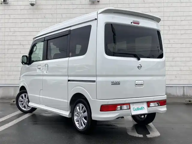 日産 ＮＶ１００クリッパー リオ E 静岡県 2021(令3)年 0.7万km スノーパールホワイト ワンオーナー/エマージェンシーブレーキ/KENWOOD彩速ナビ（MDV-D308BTW）/   AM FM CD Bluetooth SD USB SMARTUSEN/地上デジタルTV/片側パワースライドドア/ミラー型ドライブレコーダー（PR998）/ETC/バックカメラ/リヤソナー/HIDヘッドライト/フロントフォグランプ/純正14インチアルミホイール/シートカバー付/スマートキー×2本/プッシュスタート