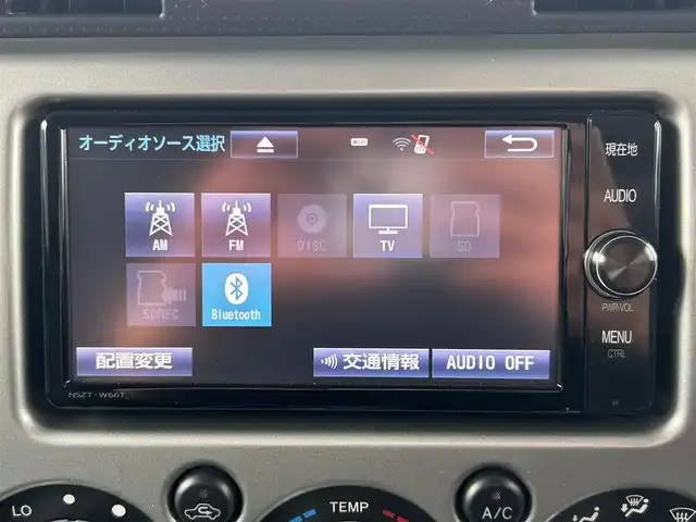 トヨタ ＦＪクルーザー 群馬県 2011(平23)年 12.3万km グレーメタリック/ホワイト 4WD/純正SDナビ/（CD/DVD/Bluetooth/フルセグ）/バックカメラ/クルーズコントロール/アクティブトラクションコントロールシステム/ステアリングリモコン/ライトレベライザー/ETC/社外マフラー(ROSSOMODELLO)/純正マフラー積込み/純正フロアマット/純正ドアバイザー/Fコーナーセンサー/LED