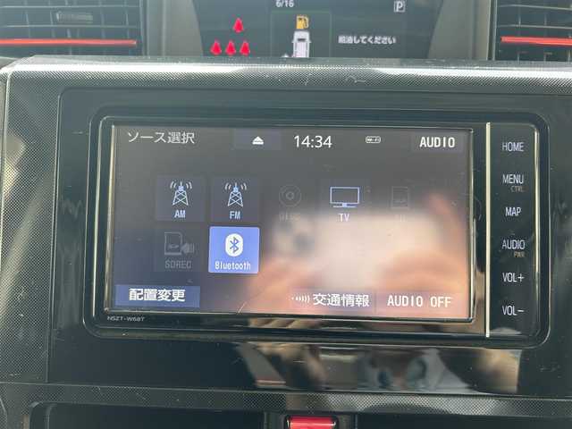 トヨタ ルーミー G 高知県 2021(令3)年 3.3万km ファイアークォーツレッドM ワンオーナー　/両側パワースライドドア /純正フルセグナビ（NSZT-W68T）　/【Ｂｌｕｅｔｏｏｔｈ TV CD DVD 】/エンジンスタートボタン　/衝突被害軽減システム /ビルトインETC /前後コーナーセンサー/オートライト /ドアバイザー /純正フロアマット/保証書/取扱説明書