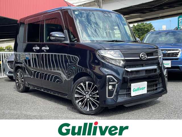 ダイハツ タント カスタム RS 神奈川県 2019(令1)年 10.7万km パールブラック ワンオーナー /純正9インチナビ【NSZN-Y70DS】/・DTV/CD/DVD/ラジオ/BT/全方位カメラ/コーナーセンサー	/ハーフレザーシート/前席シートヒーター/スマートアシスト/パーキングアシスト/レーンキープコントロール/クルーズコントロール/両側パワースライドドア	/ビルトインETC		/純正LEDヘッドライト/オートライト	/プッシュEgスタート/ストップ/スマートキー×2	/サイド/カーテンエアバック	/純正15インチAW/ドアバイザー/純正フロアマット/取扱説明書/ナビ取扱説明書/新車時保証書
