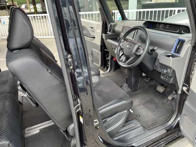 ダイハツ タント カスタム RS 神奈川県 2019(令1)年 10.7万km パールブラック ワンオーナー /純正9インチナビ【NSZN-Y70DS】/・DTV/CD/DVD/ラジオ/BT/全方位カメラ/コーナーセンサー	/ハーフレザーシート/前席シートヒーター/スマートアシスト/パーキングアシスト/レーンキープコントロール/クルーズコントロール/両側パワースライドドア	/ビルトインETC		/純正LEDヘッドライト/オートライト	/プッシュEgスタート/ストップ/スマートキー×2	/サイド/カーテンエアバック	/純正15インチAW/ドアバイザー/純正フロアマット/取扱説明書/ナビ取扱説明書/新車時保証書