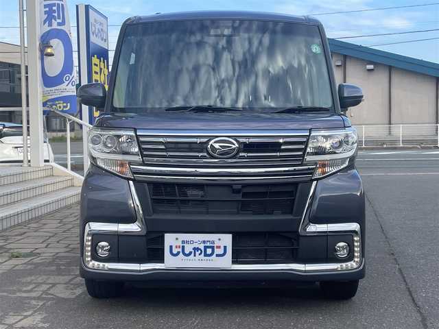 ダイハツ タント カスタム RS トップED SA Ⅲ 秋田県 2018(平30)年 10.9万km メテオライトグレーイリュージョナルP (株)IDOMが運営する【じしゃロン 秋田店】の自社ローン専用車両になります。こちらは現金またはオートローンご利用時の価格です。自社ローンご希望の方は別途その旨お申付け下さい//////////バックカメラ/ウィンカーミラー/ドアバイザー/プッシュスタート/両側パワースライドドア/ETC/スマートキー/スペアキー
