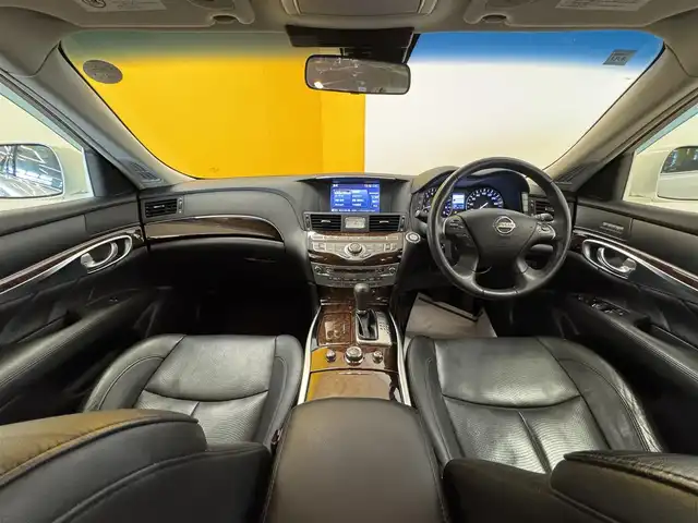 日産 フーガ 250GT 群馬県 2011(平23)年 7.8万km クリスタルホワイトパール レザーシート/純正ナビ/（AM/FM/CD/DVD/BT）/フルセグTV/バックカメラ/ビルトインETC/前席シートヒーター/シートクーラー/前席パワーシート/D席メモリーシート/ステアリングスイッチ/クルーズコントロール/スマートキー/スペアタイヤ